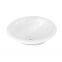 UPC oval ceramic bathroom drop-in sink