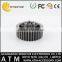 ATM spare financial parts 445-0632942 35th small plastic worm gears grey thick pulley