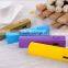 Fashion design portable power bank with torch,  wholesale powerbank