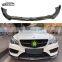 W205 C Class High Quality Carbon Fiber BB Style Front Lip Front Bumper Lip For Mercedes Benz C Class W205 2014-2018