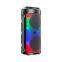Outdoor Portable Active Stereo Led RGB Light Party Smart Wireless Mic Karaoke Stage Subwoofer Speaker