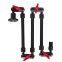 3 Section Articulated Arm Magic Friction Magic Arm Black  Gooseneck Lazy Phone Holder Support Mobile Phone Stand