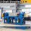 High Output Carton Wood Plastic Lump Box Barrel Drum PE Film PP Woven Bags PVC ABS Pipe Medical Waste Heavy Duty Single Double Shaft Shredder