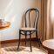Vintage solid wood dining chair second-hand home dining table chair