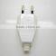 Reliable Quality Black&White PC EU plug power cord/2 pin ac power cord plug/Sweden power plug with Insulated Pins