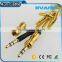 2016 sales promotion cable audio 3.5mm to 3.5 mm male to male extension cable aux cable for car/headphone/PM4/PM3 free samples                        
                                                                                Supplier's Choice