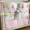 Baby cartoon Cot Bed Hanging Storage Bag hanging pockets