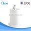 Decorated hotel design white ceramic pillar basin