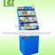 Colorful Promoting Cardboard Pallet Display Stand For Book