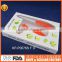 PVC box packing Ceramic Knife,Colorful PP handle Antibacterial kitchen Ceramic Knife