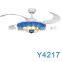 LED Daylight Decorative Ceiling Air Fan