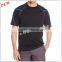 fashion men sport blank dri fit t-shirt wholesale 100% Polyester white crew neck T-shirt