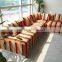 L Shaped Sectional Garden Sofa Set