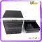 High-quality Cardboard Custom Lid/Bottom Packaging Printed Black Gift Box