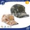 Custom digital camouflage embroidery hook and loop patch hat