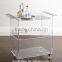 2016 Modern Design Acrylic Kitchen Serving Trolley Cart Acrylic Wine Serving Cart Lucite Acrylic Bar Cart                        
                                                Quality Choice