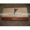 Packaging box elegant wooden coin box