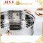 MSF-3179 Golden Handles Stainless Steel Steamer Pot Set