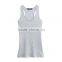 Hot sale ladies singlets/sublimated singlets/fitness singlets