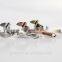 3D Tool Wrench Puncture Shaped Alloy Earrings Piercing Jewelry