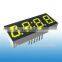 white 4-digit 7-segment digital display led 0.56 inch blue