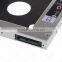 Aluminum 12.7mm 2nd Hard Drive DVD Bay Caddy SATA to SATA For Laptop Acer/Asus/Dell for Sony