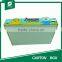BLUE PRINTING PAPER CARDBOARD FOLDING MATT DISPLAY BOX