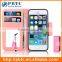 Set Screen Protector Stylus And Case , Brown Detachable Wallet Leather Case For Iphone 5