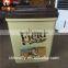 Hot sell big volume dog food container remain fresh barrel food storage with lid