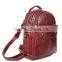 High end travel bag for young outside brand leather trendy backpack