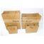 Custom logo kraft brown pape shopping bag