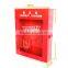 Combination Lockout Tagout Station Center Lock Filling Cabinet of 10 Locks
