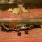 Home decoration Recycle glass plate L:13"
