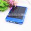 Portable universal solar charger, factory outlet price solar phone charger, green energy solar power bank