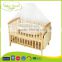 WBC-18A australian wooden comfortable softtextile baby cot bed prices