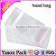 YASON packaging design header cards printed clear european opp header hanging opp envelope bags paper header card