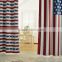 Interior decoration stripe printed american flag door curtain