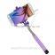 Wholesale Price Mini Postable Monopod Wire Selfie Stick for Mobile Phone