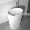 Chinese One Piece Pedestal Wash Basin