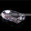 Hot Glass dome shape clock crystal desktop clock for gift set