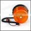 12V 10W Led Revolving Light Amber Led warning light Lamp with Magnetic Base