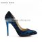 New elegant lace pointed toe ladies stiletto high heel pumps shoes