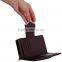 2015 FASHION LADIES V-SHAPE FITTING FLAP TWO-FOLDER PU PURSE