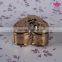 Heart shape electroplating ceramic handmade jewelry box with angel decoration