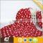 High Quatity Printef Super Soft Flannel Bed Sheet Double Layers Polyester Sherpa Blanket