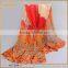 Best selling custom design polyester scarf 2015
