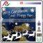 customed removable stickers gift Christmas glass sticker