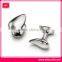 silver animal cufflinks,silver fish cufflinks