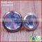 Wholesale beautiful round belly jewelry crystal rhinestone badge buttons