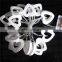 christmas party wedding decoration outdoor indoor solar battery wood heart fairy string battery led light